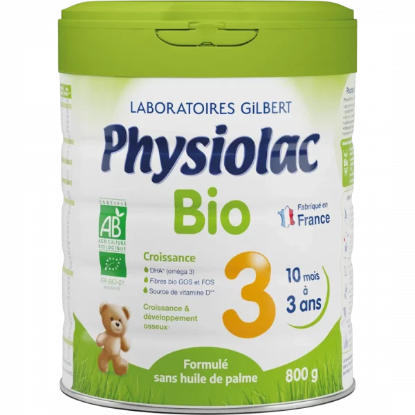 PHYSIOLAC Lait de croissance Bio