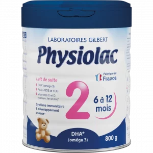 PHYSIOLAC Lait infantile 2ème âge
