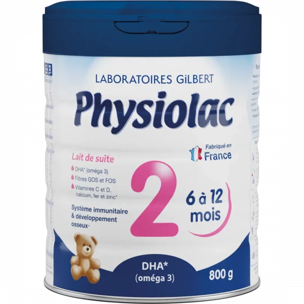 PHYSIOLAC Lait infantile 2ème âge