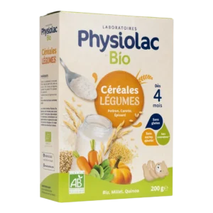 PHYSIOLAC Céréales Bébé Légumes Bio