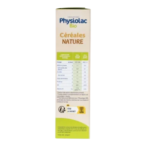 PHYSIOLAC Céréales Bébé Nature Bio