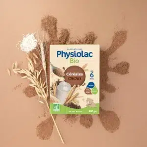 PHYSIOLAC Céréales Bébé Cacao Bio