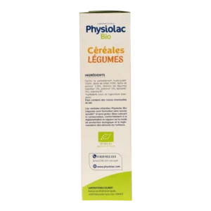PHYSIOLAC Céréales Bébé Légumes Bio